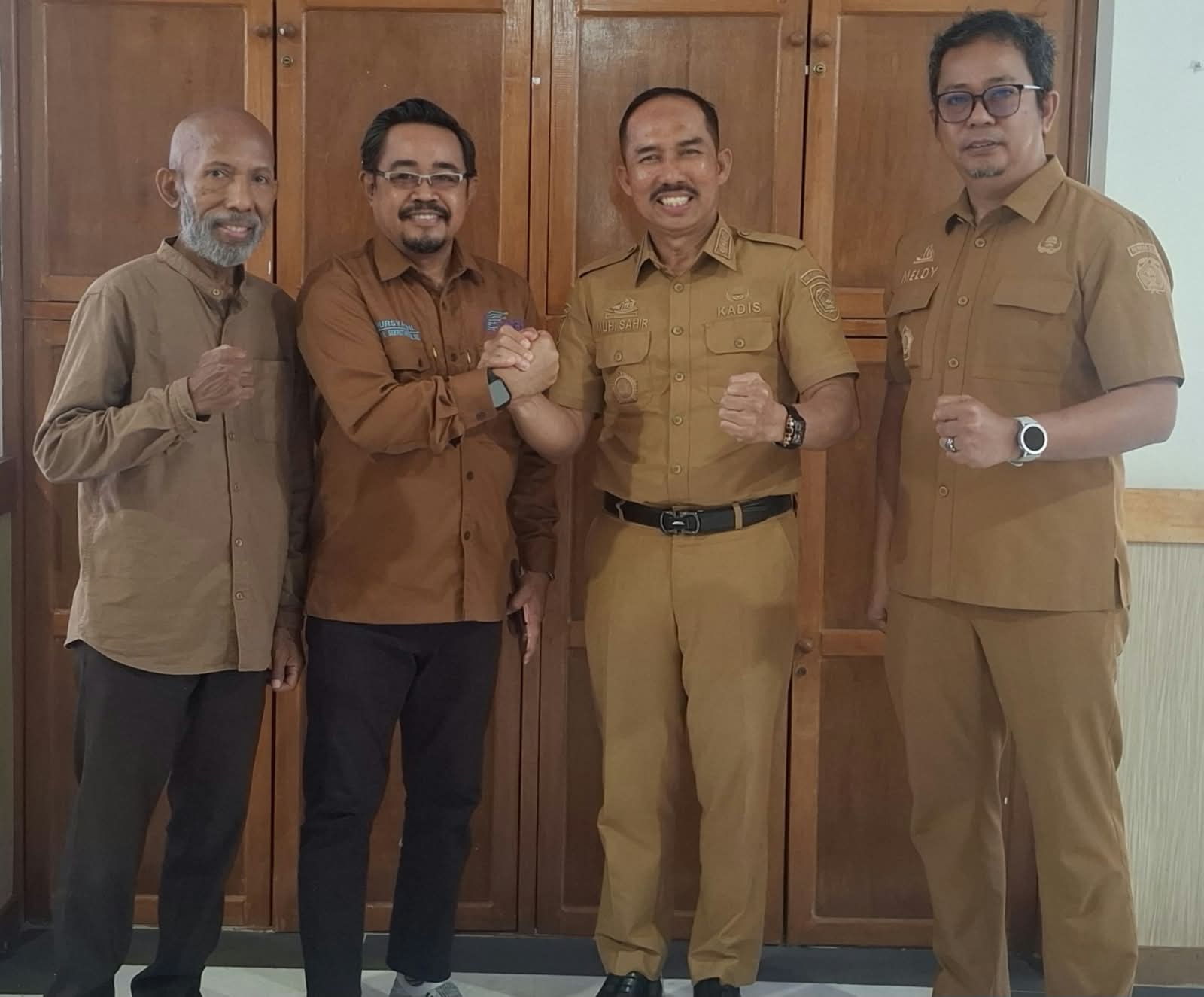 SMSI GOWA Bertandang ke DISPORA GOWA